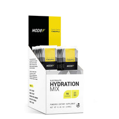 MODE SPORTS NUTRITION: Electrolyte Hydration Mix Pineapple 16 Stickpacks, 240 gm