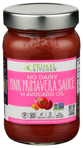 PRIMAL KITCHEN: Sauce Pink Primavera, 15.5 oz