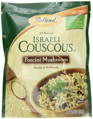 ROLAND: Porcini Mushrooms Israeli Seasoned Couscous, 6.3 oz