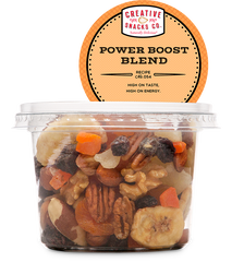 CREATIVE SNACK: Power Boost Blend Trail Mix Cup, 9.5 oz