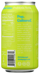 POPPI: Drink Prebiotic Ginger Lime, 12 fo