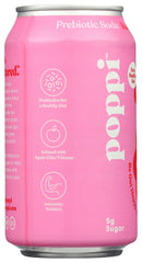 POPPI: Drink Prebiotic Raspberry, 12 fo
