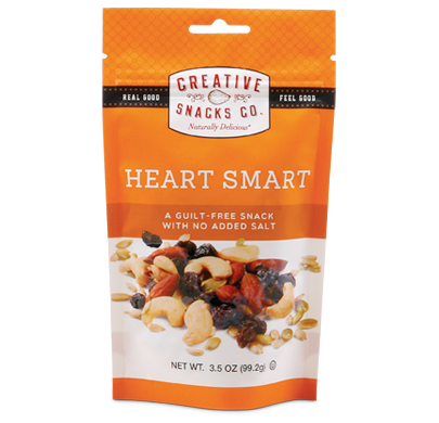 CREATIVE SNACK: Cup Smart Heart Mix, 9.5 oz