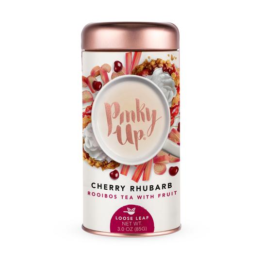 PINKY UP: Tea Cherry Rhubarb Loose Leaf, 3 oz