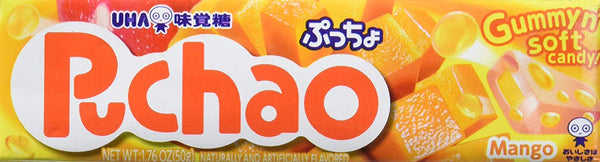 UHA MIKAKUTO: Puchao Soft Candy Mango, 1.76 oz