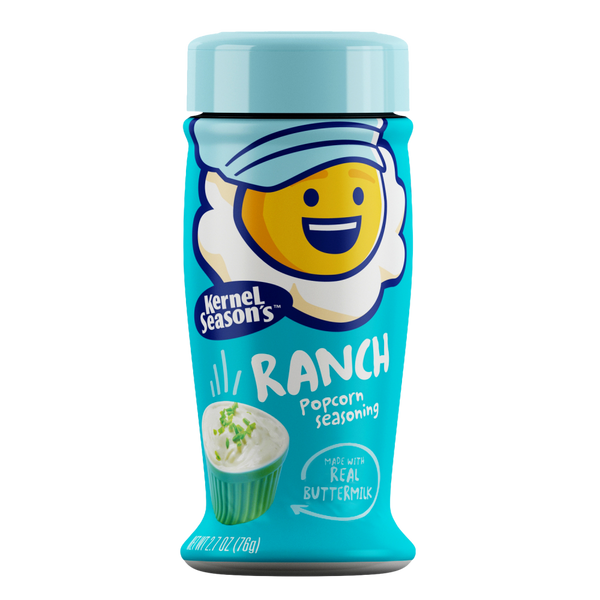 KERNEL SEASONS: Ranch Popcorn Seasoning, 2.7 oz