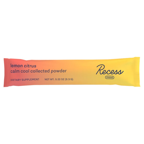 RECESS: Mood Power Packet Lemon Citrus, 0.22 oz