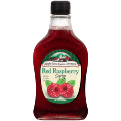MAPLE GROVE: Red Raspberry Syrup, 8.5 oz