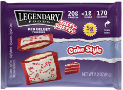 LEGENDARY FOODS: Pastry Red Velvet, 2.2 oz