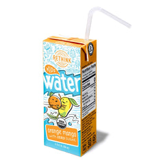 RETHINK WATER: Orange Mango Kids Water 8 Pack, 54 oz