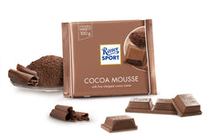 RITTER SPORT: Cocoa Mousse Chocolate Bar, 3.5 oz