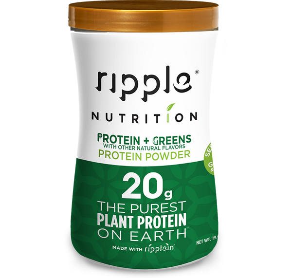 RIPPLE: Protein Greens Powder, 19.6 oz