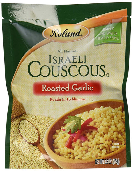 ROLAND: Roasted Garlic Israeli Couscous, 6.3 oz