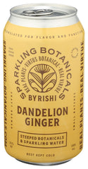 RISHI TEA: Beverage Sparkling Dandelion Ginger, 12 fo