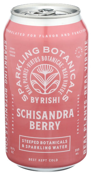 RISHI TEA: Beverage Sparkling Schisandra Berry, 12 fo