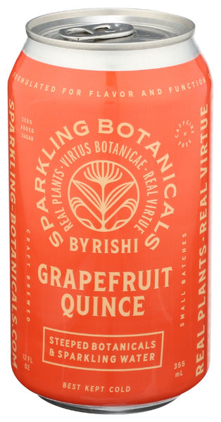 RISHI TEA: Beverage Sparkling Grapefruit Quince, 12 fo