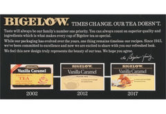 BIGELOW: Vanilla Caramel Black Tea 20 Bags, 1.82 oz