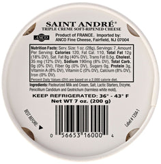 ST ANDRE: Triple Cream Mini Drum Cheese, 7 oz