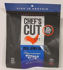 CHEFS CUT: Chicken Jerky Buffalo Style, 2.5 oz