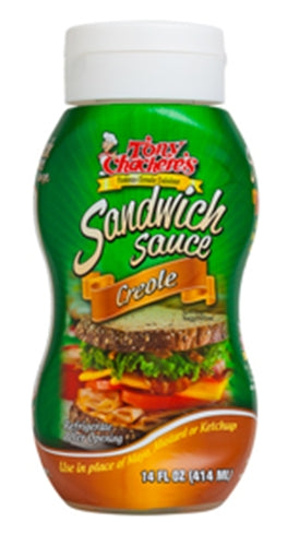 TONY CHACHERES: Sauce Sandwich Creole, 14 oz