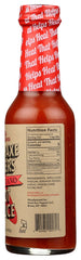 SMALL AXE PEPPERS: Sauce Hot Red Serrano, 5 oz