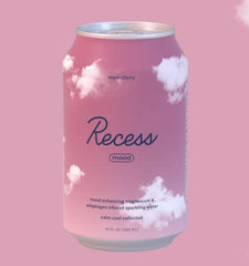 RECESS: Water Sprk Black Cherry, 12 fo