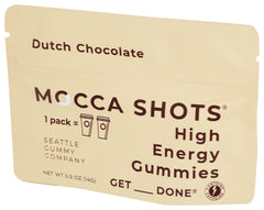 SEATTLE GUMMY COMPANY: Energy Gummy Dutch Chocolate 2Pk, 1 oz