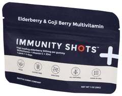 SEATTLE GUMMY COMPANY: Multivitamin Gummy Elderberry & Goji, 1 oz