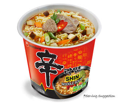 NONG SHIM: Instant Shin Cup Noodles, 2.64 oz