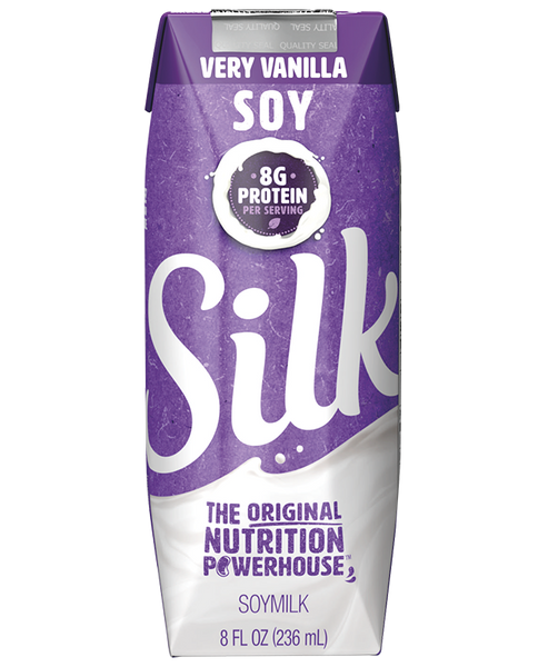 SILK: Very Vanilla Soymilk, 8 oz