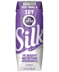 SILK: Very Vanilla Soymilk, 8 oz