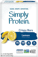 SIMPLYPROTEIN: Crispy Lemon Protein Bar, 5.64 oz