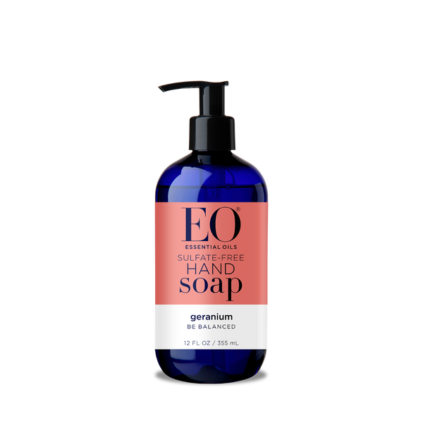 EO: Hand Soap Geranium, 12 oz