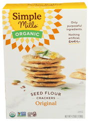 SIMPLE MILLS: Cracker Seed Original, 4.25 oz