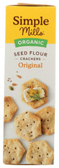 SIMPLE MILLS: Cracker Seed Original, 4.25 oz