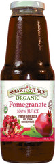 SMART JUICE: 100% Juice Organic Pomegranate, 33.8 oz