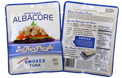 SEAFARE PACIFIC: Albacore Smoked Tuna, 6 oz