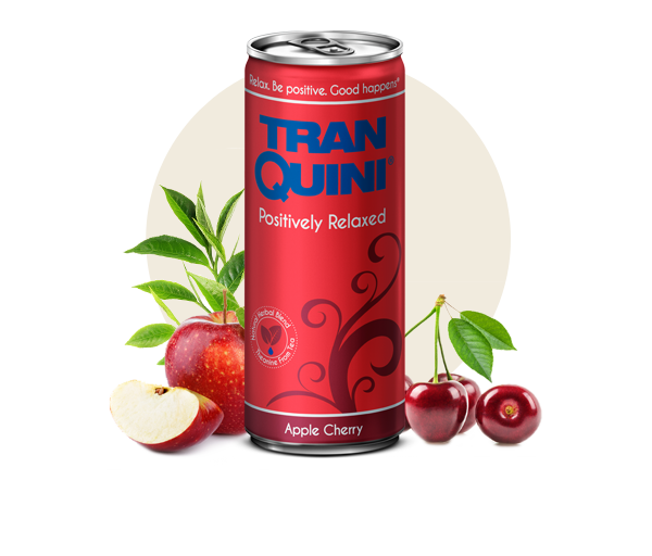 TRANQUINI: Apple Cherry Sparkling Beverage, 12 oz