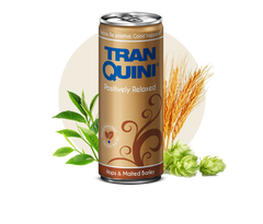TRANQUINI: Hops & Malted Barley Sparkling Beverage, 12 oz