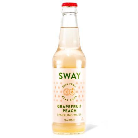 SWAY WATER: Grapefruit Peach Sparkling Water, 12 fl oz