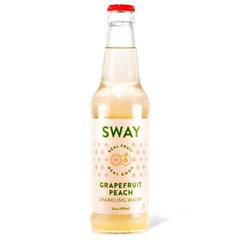 SWAY WATER: Grapefruit Peach Sparkling Water, 12 fl oz