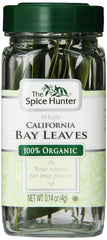 THE SPICE HUNTER: California Bay Leaves Whole Organic, 0.14 oz