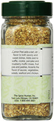 SPICE HUNTER: Lemon Peel Granulated, 2.1 Oz