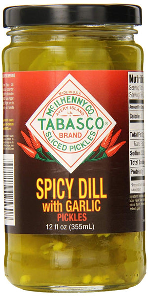 TABASCO: Spicy Dill Pickles with Garlic, 12 oz