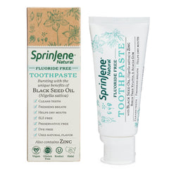 SPRINJENE: Fluoride Free Toothpaste, 3.5 oz