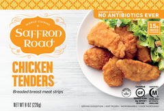 SAFFRON ROAD: Chicken Tenders, 8 oz