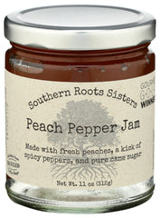 SOUTHERN ROOTS SISTERS: Jam Peach Pepper, 11 oz