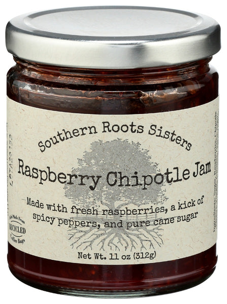 SOUTHERN ROOTS SISTERS: Jam Raspberry Chipotle, 11 oz