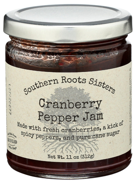 SOUTHERN ROOTS SISTERS: Jam Cranberry Pepper, 11 oz