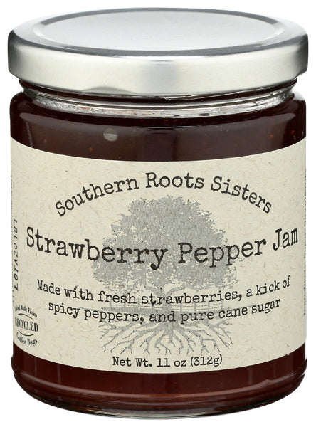 SOUTHERN ROOTS SISTERS: Jam Strawberry Pepper, 11 oz